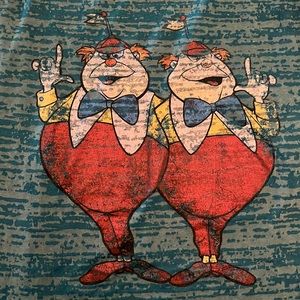 Disney Tweedle Dee & Dum from Alice & Wonderland tank